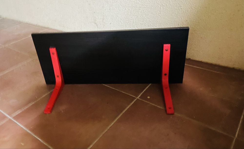 Conjunto de 3 Prateleiras Ikea Castanho Escuro 60x23cm
