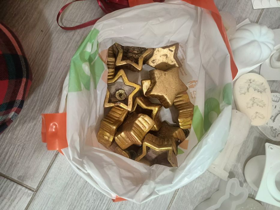 Повний набір для свічковаріння свічки форми гноти  аромати