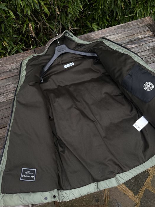Stone island ice jacket пуховик