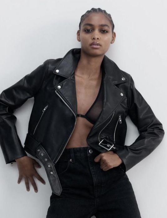 Шкiряна косуха Zara