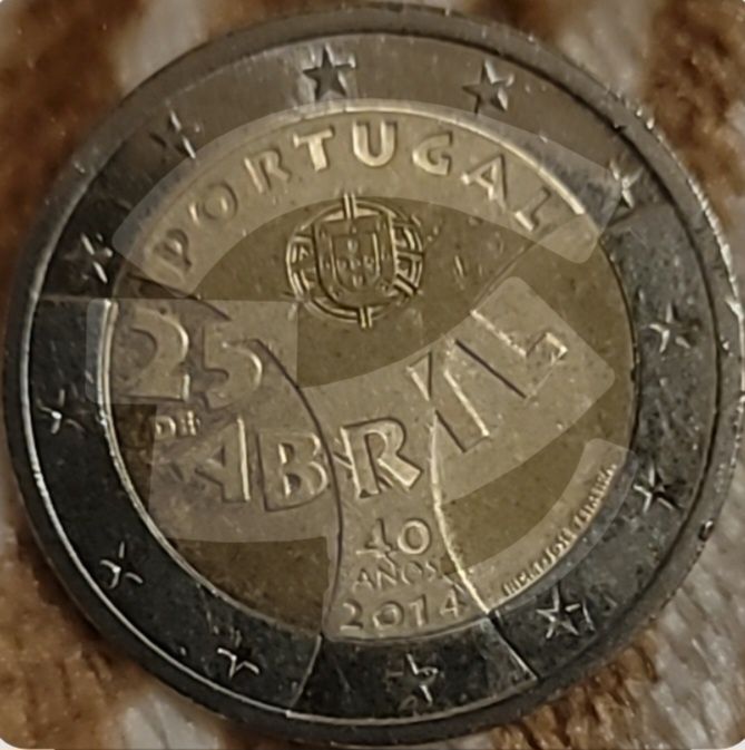 Moeda 2€, Portugal 2014