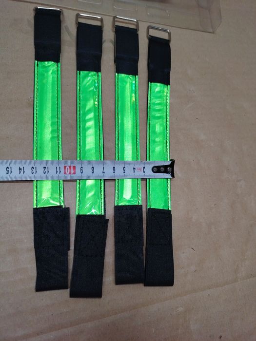 4 opaski do biegania bezpieczeństwa LED z 3 trybami świecenia