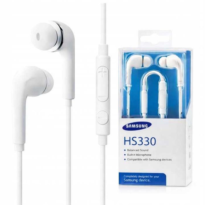 Słuchawki Przewodowe Samsung HS330 – Białe Jack 3,5 mm