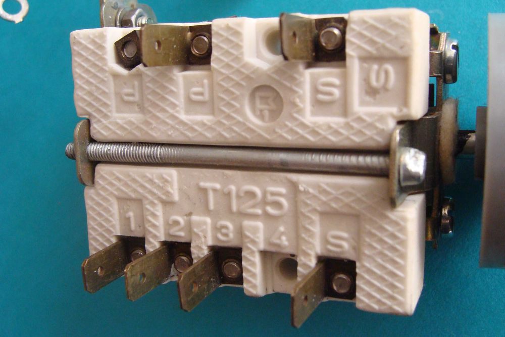 Programator T125 od pralki pół-automatycznej prod. DDR