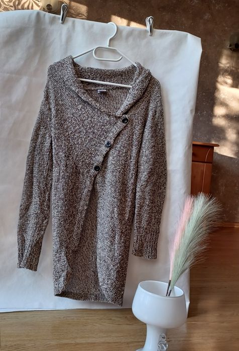 Vero Moda ekskluzywny sweter kardigan guziki M 38 S 36 L 40 jesienzima