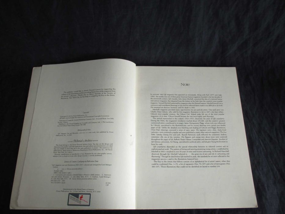 Livro Life Magazine Cuts & Illustrations 1923 a 1935
