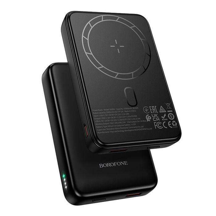 Power Bank Borofone BJ82A Dawn PD20W magnetic wireless 10000mAp
