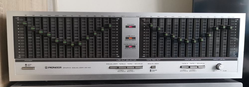 Pioneer Sg-60 korektor, equualizer