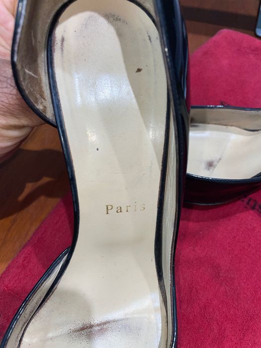 Sapato Preto da Louboutin