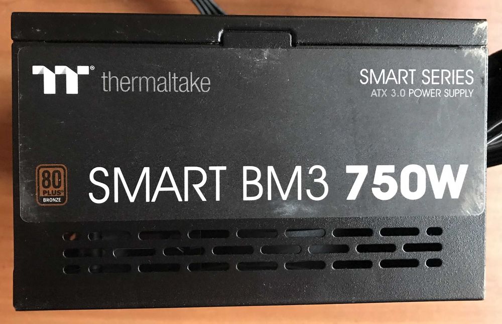 Блок живлення Thermaltake SMART BM2 (BM3) 750W. Стандарт 80+ bronze.