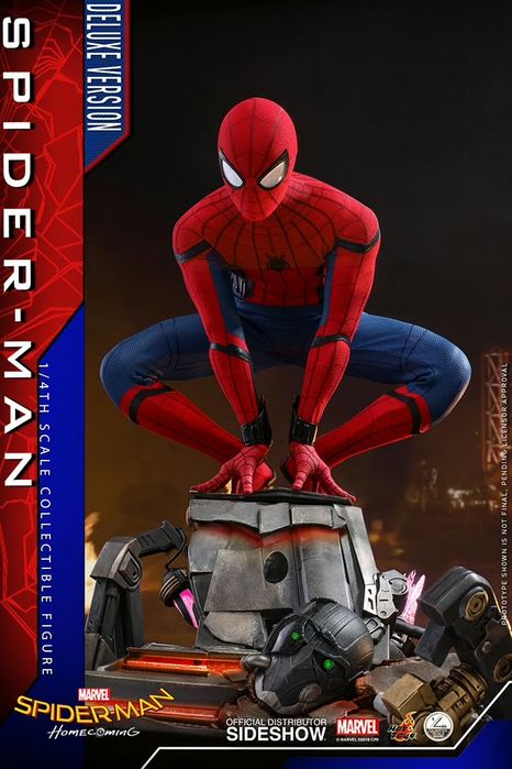 Фигурка 1/4 hot toys qs15 SPIDER-MAN : HOMECOMING (DELUXE)
