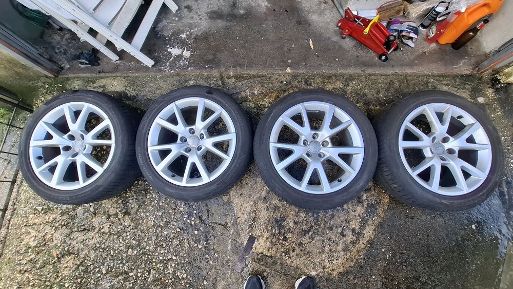 Jantes c/pneus 5x112 R18