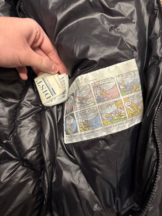 Куртка пуховик Moncler Spider Puffer black