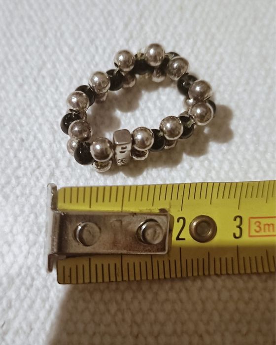 Conjunto gargantilha e anel de prata