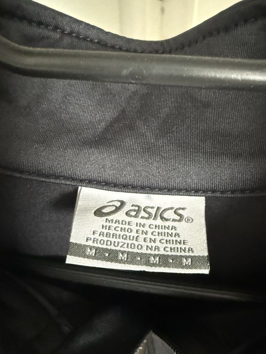 Termoaktywna bluza Asics M/L na suwak odblaskwe znaki otwory na palec