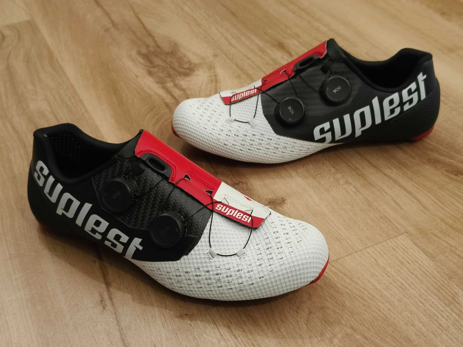 Sapatos de estrada Suplest Edge+ 2.0 Road Pro Carbon "Novos"