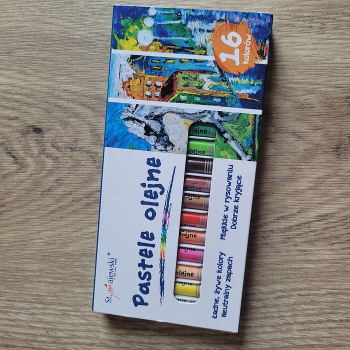 Pastele olejne 16 kolorów