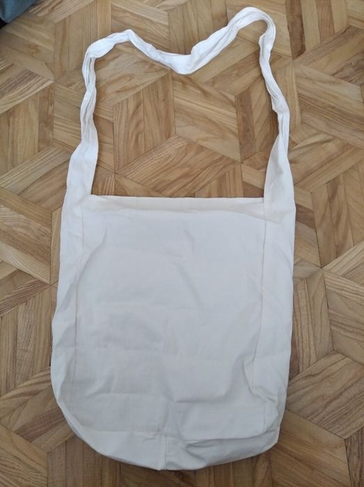 Shopperka biała torba