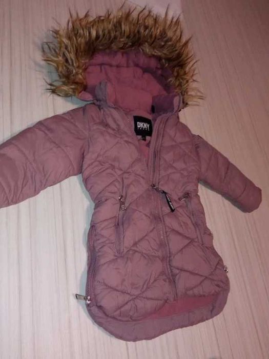 kurtka dla dziewczynki rozm. 104 firmy DKNY