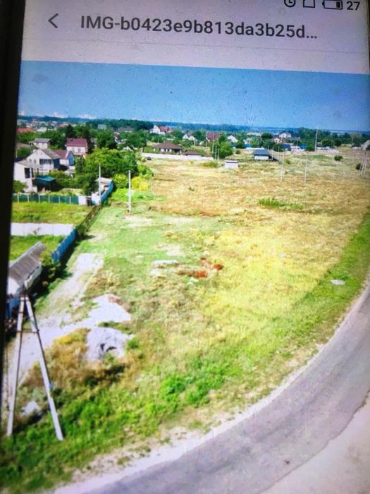 Продам участок красная линия Елизаветовка/Голубое озеро