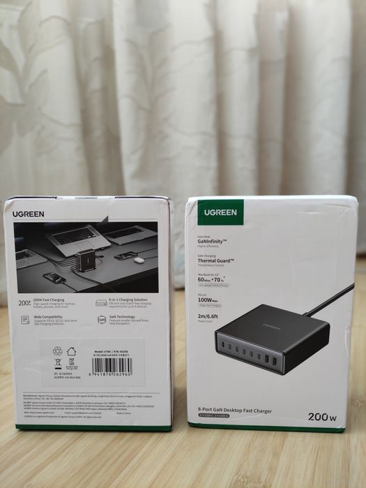 Зарядна станція від UGREEN 200 W Can. Зарядка