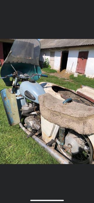 Мотоцикл Іж, иж, іж з каляскою