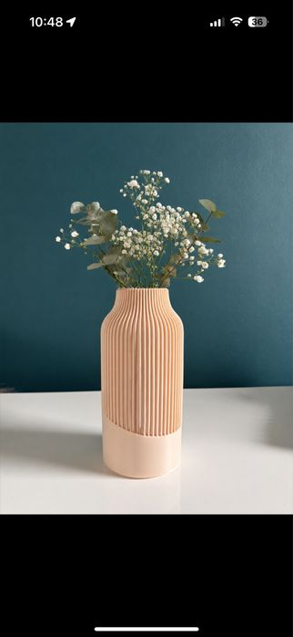 Bezowy wazona 3d