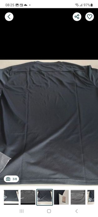 T-shirt  XL Nike czarna nowa
