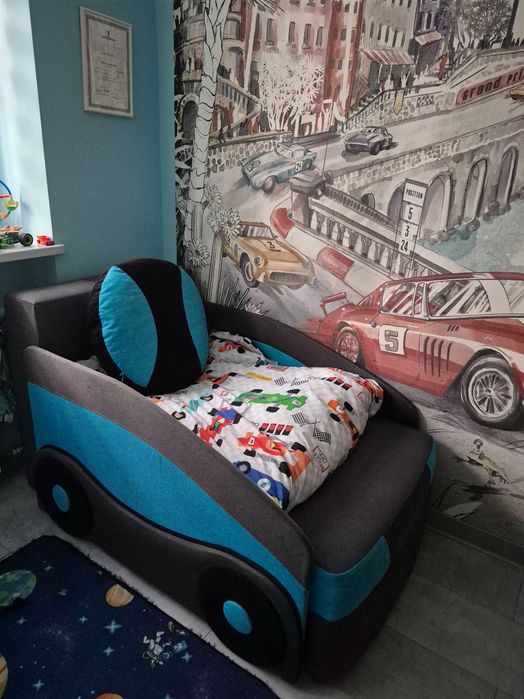 Łóżko Tapczan rozkładany AUTO sofa narożnik tapczanik AUTKO