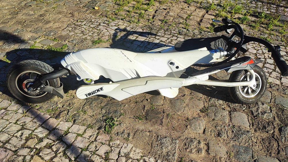 Trikke elétrica - Precisa de arranjo da bateria