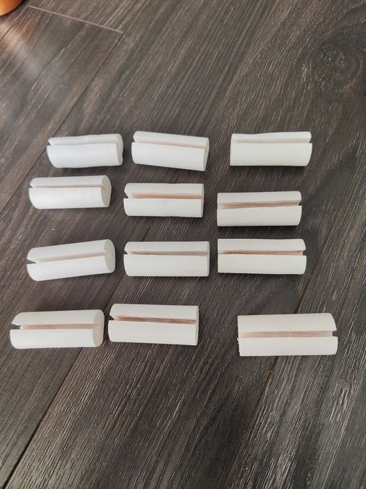 Hymn o miłości tabliczki drewniane ręcznie malowane białe złote napisy