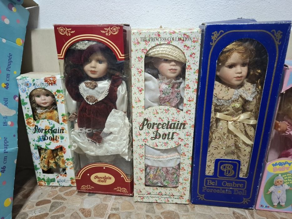 Bonecas Vintage Porcelana,Anos 80, USA Dolls,etc