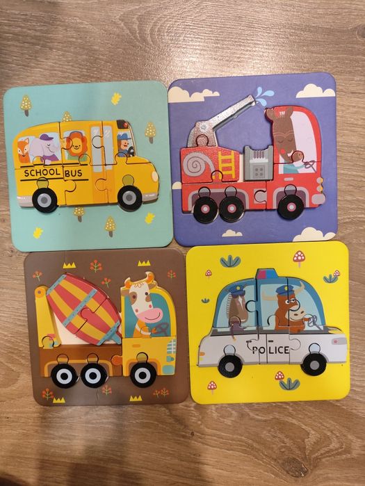 Дерев'яні Сортери машинки, транспорт