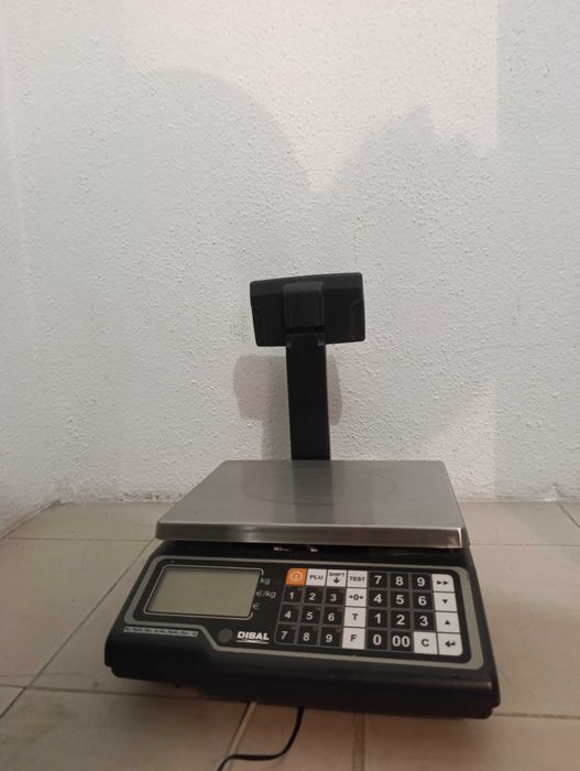 Título:
Balança eletrónica DIBAL profissional com visor para cliente