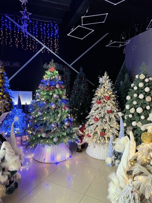 Ялинки штучні та декор)Дроп та опт!Ялинки дропшиппінг Виробники ялинок