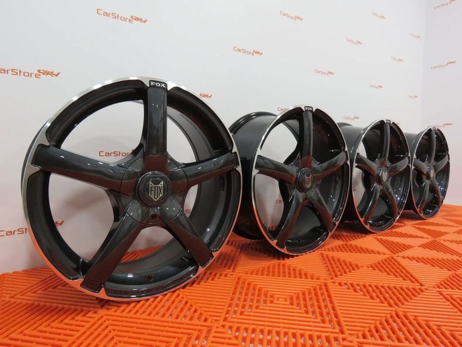 Jantes Fox VR1 16 x 6.5 et 25 4x98 + 4x108 Carbon Grey