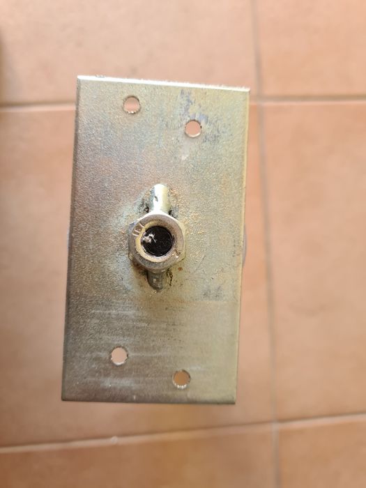 12 Pés de ferro 26cm de aparafusar em base/plataforma
