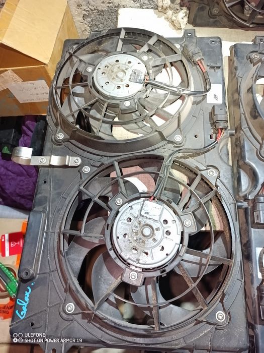 Вінтилятор охолодження Шаран Галаксі 1.9тді вінтилятор  кондиціонера.