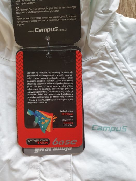 Kurtka WIELOSEZONOWA membrana 3000 CAMPUS INGRID Junior R.134