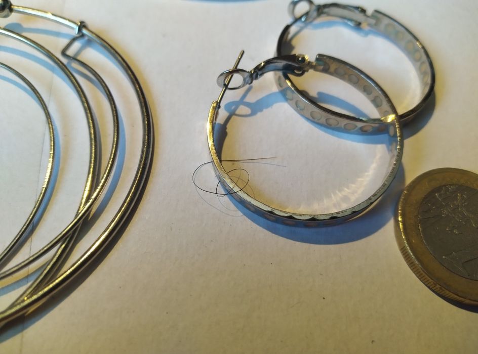 Conjunto de 4 Brincos Argolas