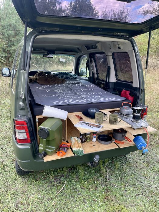 Zabudowa MINIKAMPER berlingo partner doblo caddy