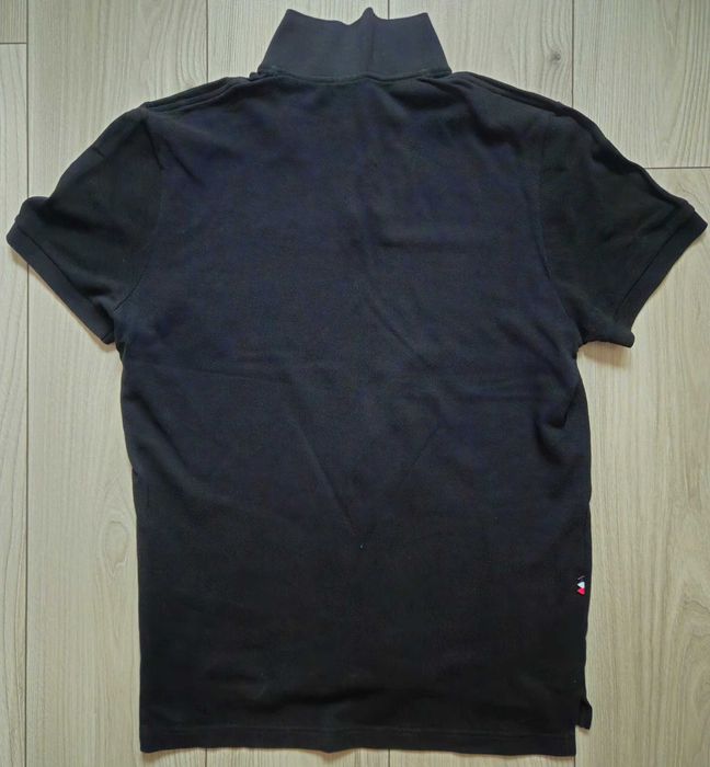 Lacoste Live Czarne Polo , 5 Pika