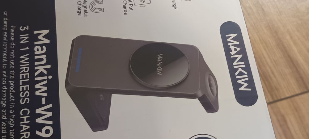 Ładowarka bezprzewodowa MANKIW 3 w 1 Magsafe