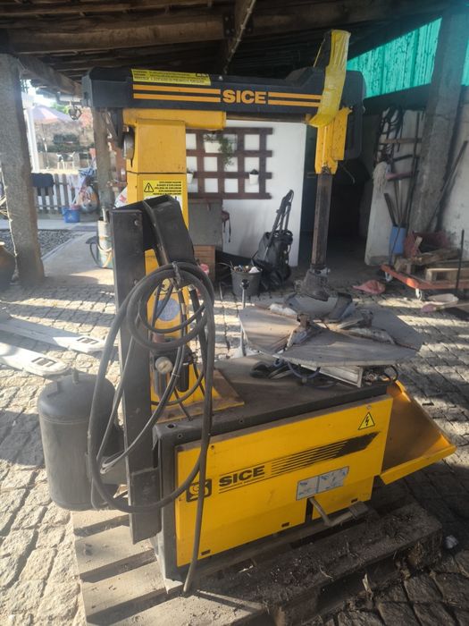 Máquina mudar Pneus e Calibragem