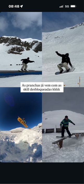 Prancha snowboard salamon e ride