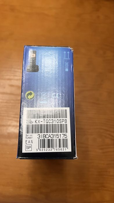 Telefone Fixo Sem Fios Panasonic KX-TGC310 (Na Caixa)