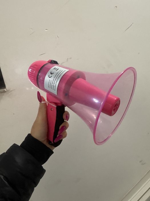 Nowy megafon rozowy