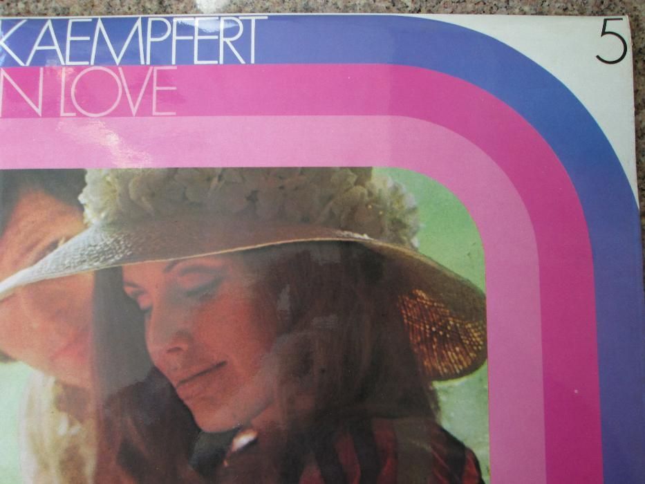 8 Discos em vinil Long Play " James Last & Bert Kaempert"