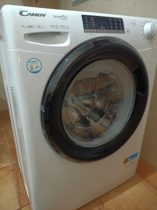 MÁQUINA LAVAR ROUPA CANDY CSO 496 TWB6/1-S 9 KG
