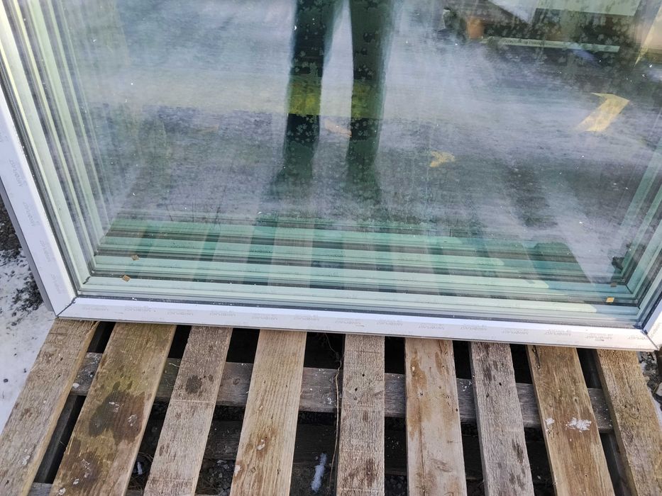 Okno pcv fix 150/200 antracyt